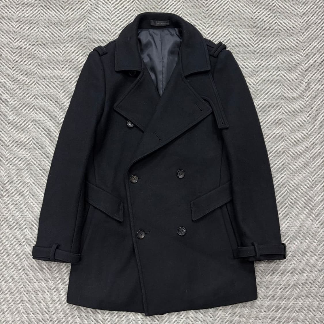 솔리드옴므 울블렌드 더블코트 v1998 상품이미지1
