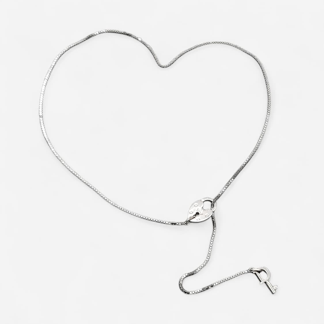 디올 하트패드락 목걸이 상품이미지5