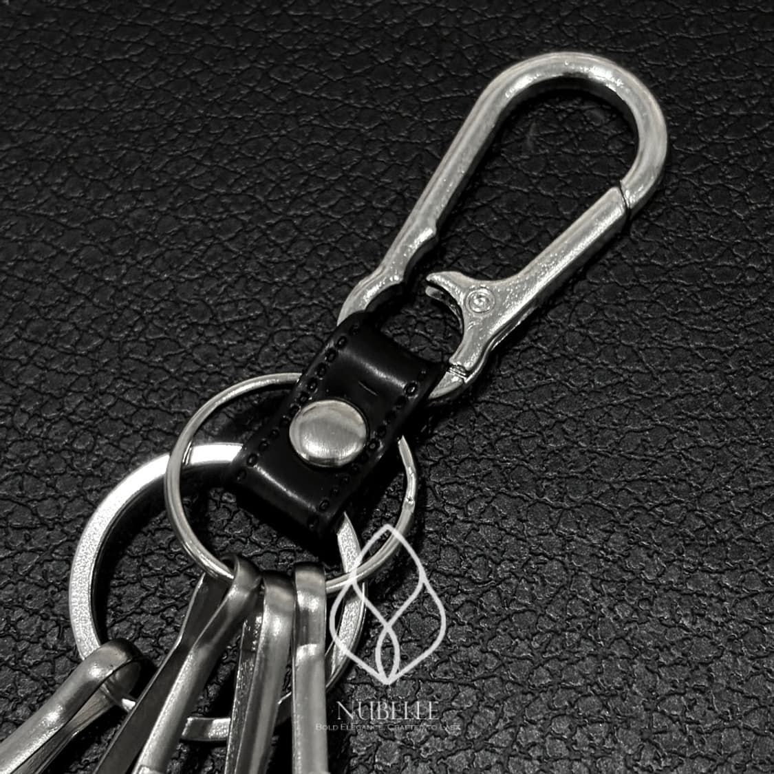 🌗 Key pendant steel keyring / 라지 열쇠 키링 상품이미지6
