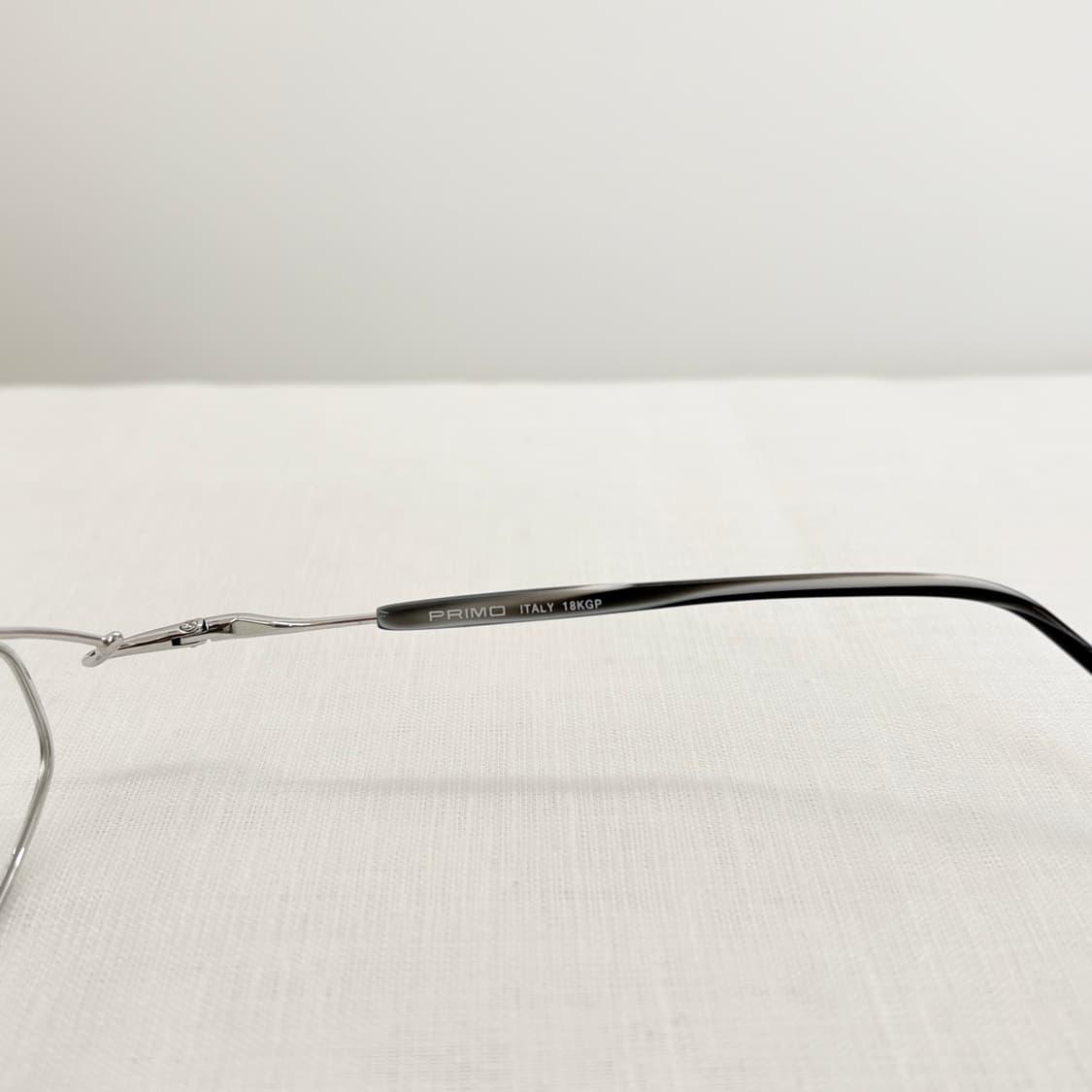 PRIMO 실버 오벌 빈티지 안경 상품이미지5
