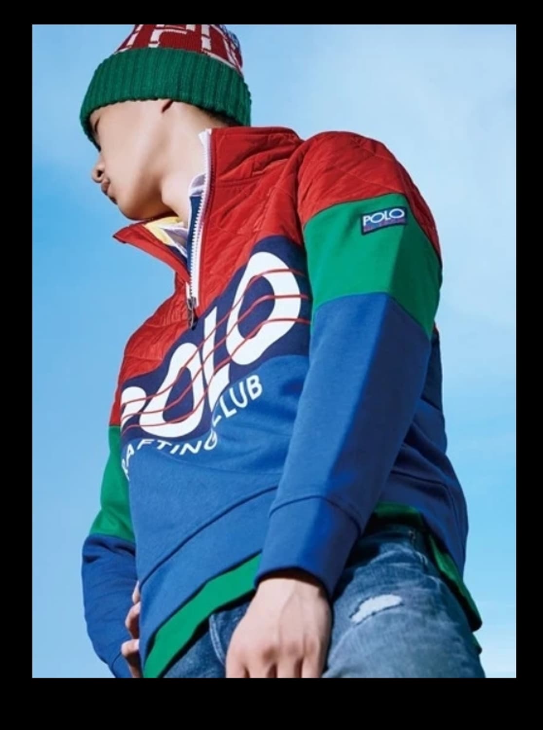 폴로 래프팅클럽 맨투맨 100 상품이미지1