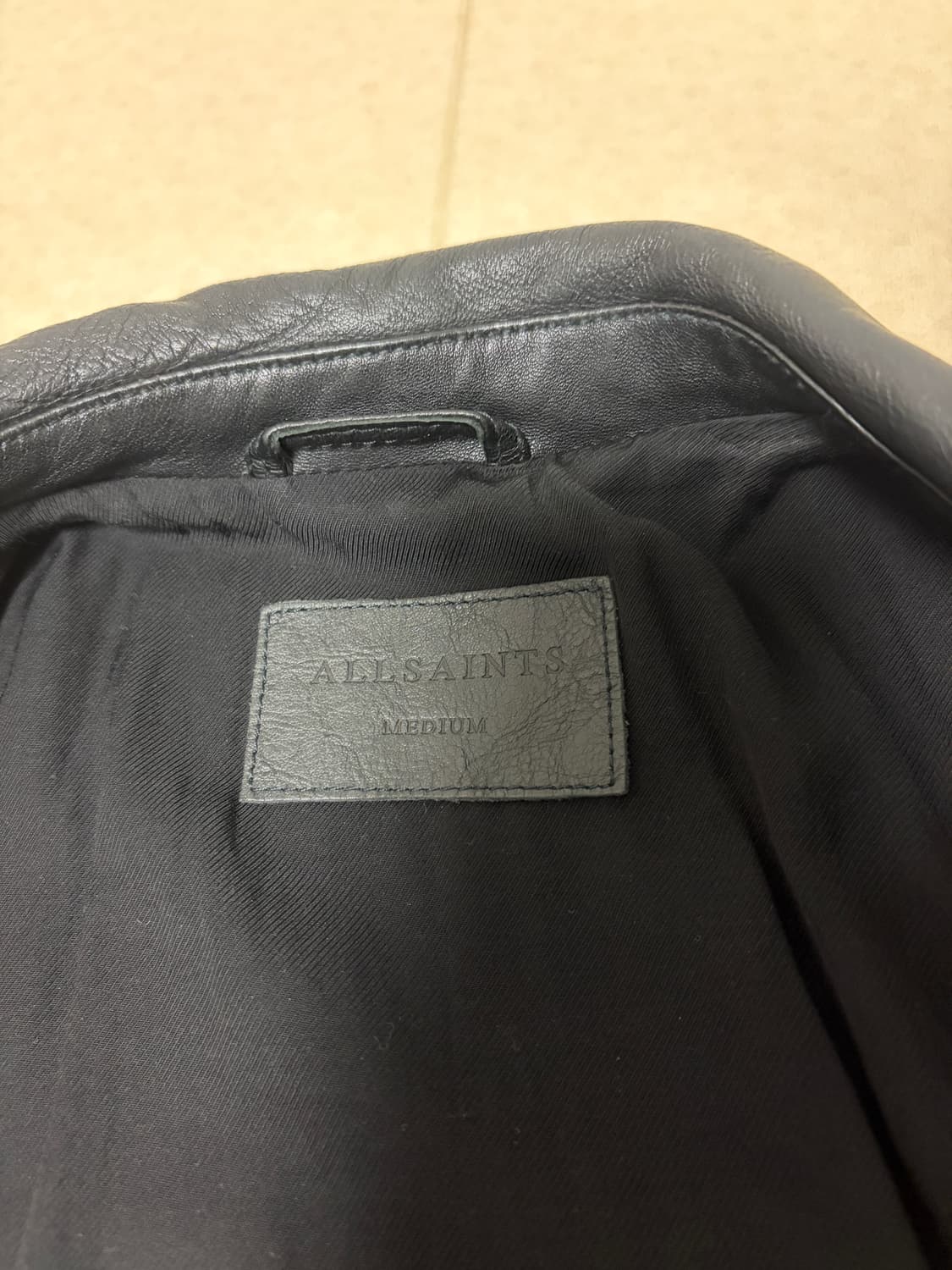 All Saints 올세인츠 카하와 레더 자켓 상품이미지6