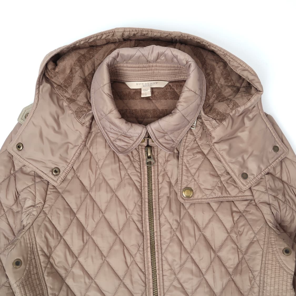 버버리 브릿 다이아몬드 퀄팅 후디 점퍼 자켓 상품이미지2