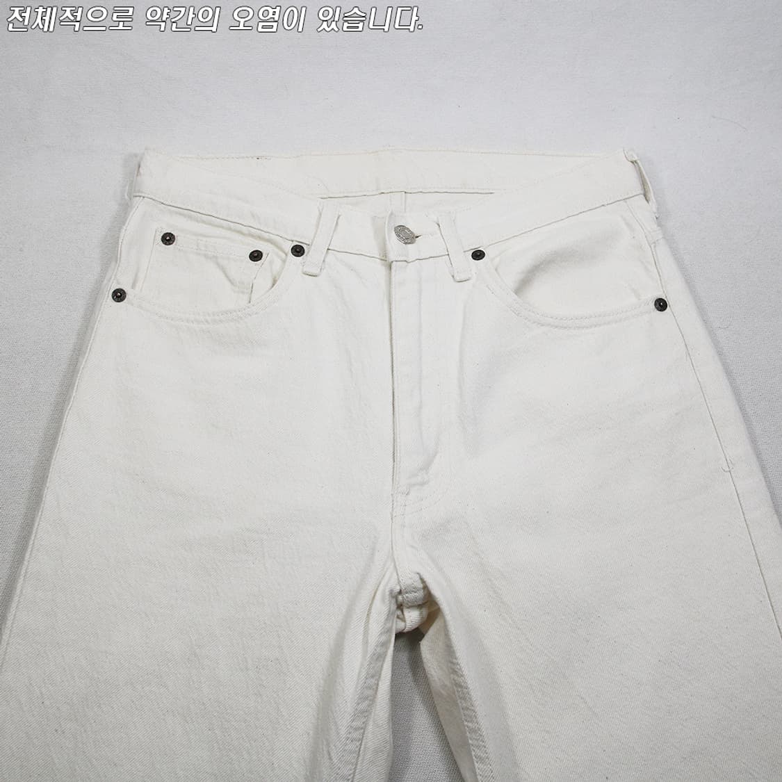 80's 리바이스 626-14 레더탭 화이트 진 (여성용 28.5) 상품이미지4