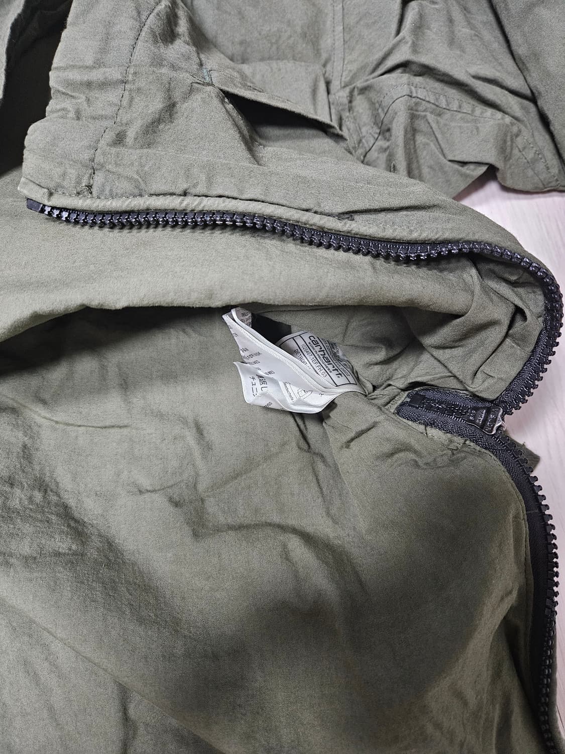 칼하트 범 하프집업 아노락 xl (국내110)새제품 상품이미지6