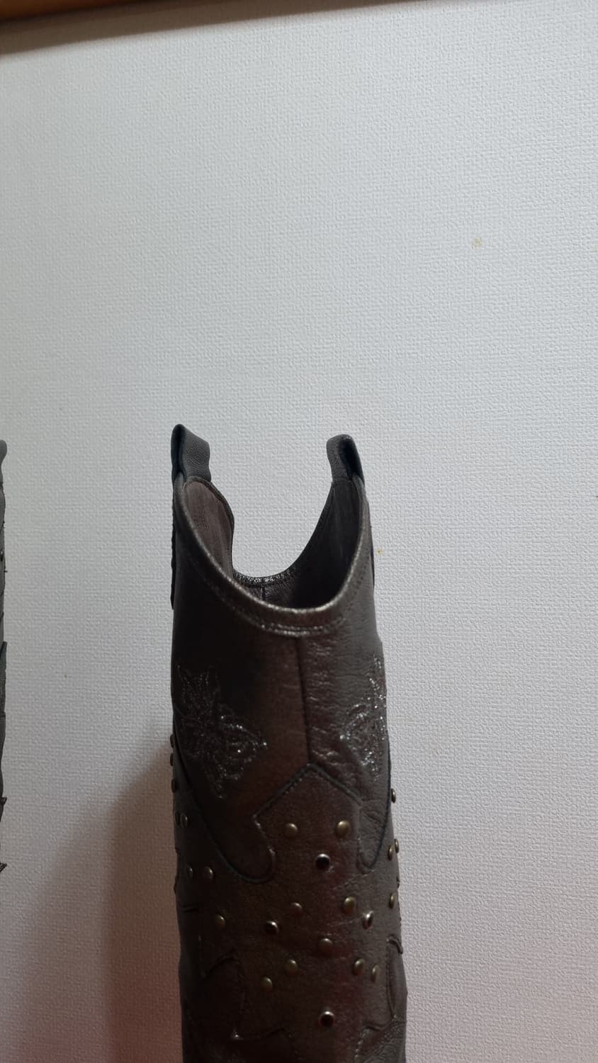 스터드 장식 웨스턴 미들부츠 235 상품이미지6