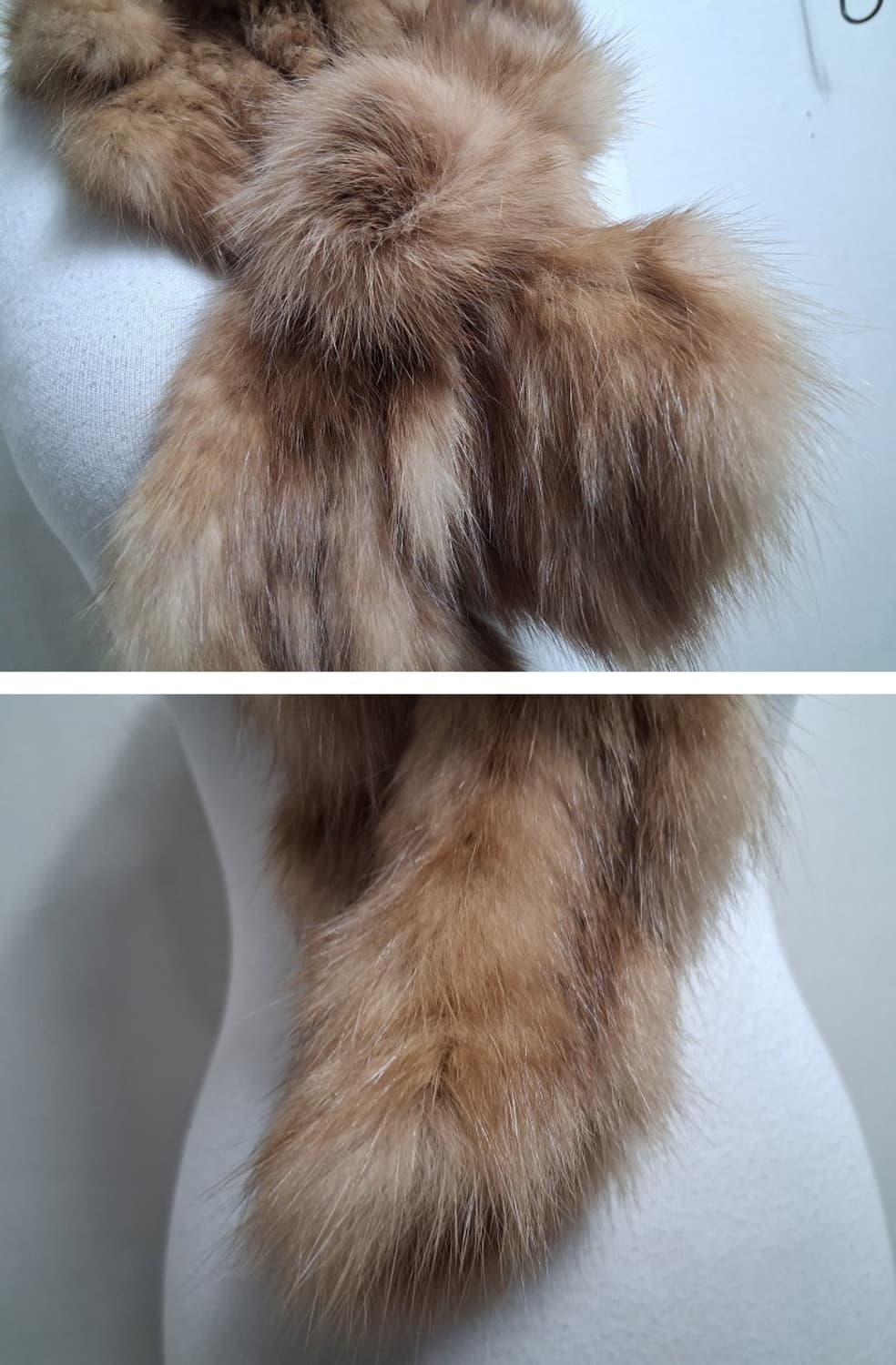 일본빈티지 수입 세이블 모피 머플러 니팅 세이블 

 상품이미지5