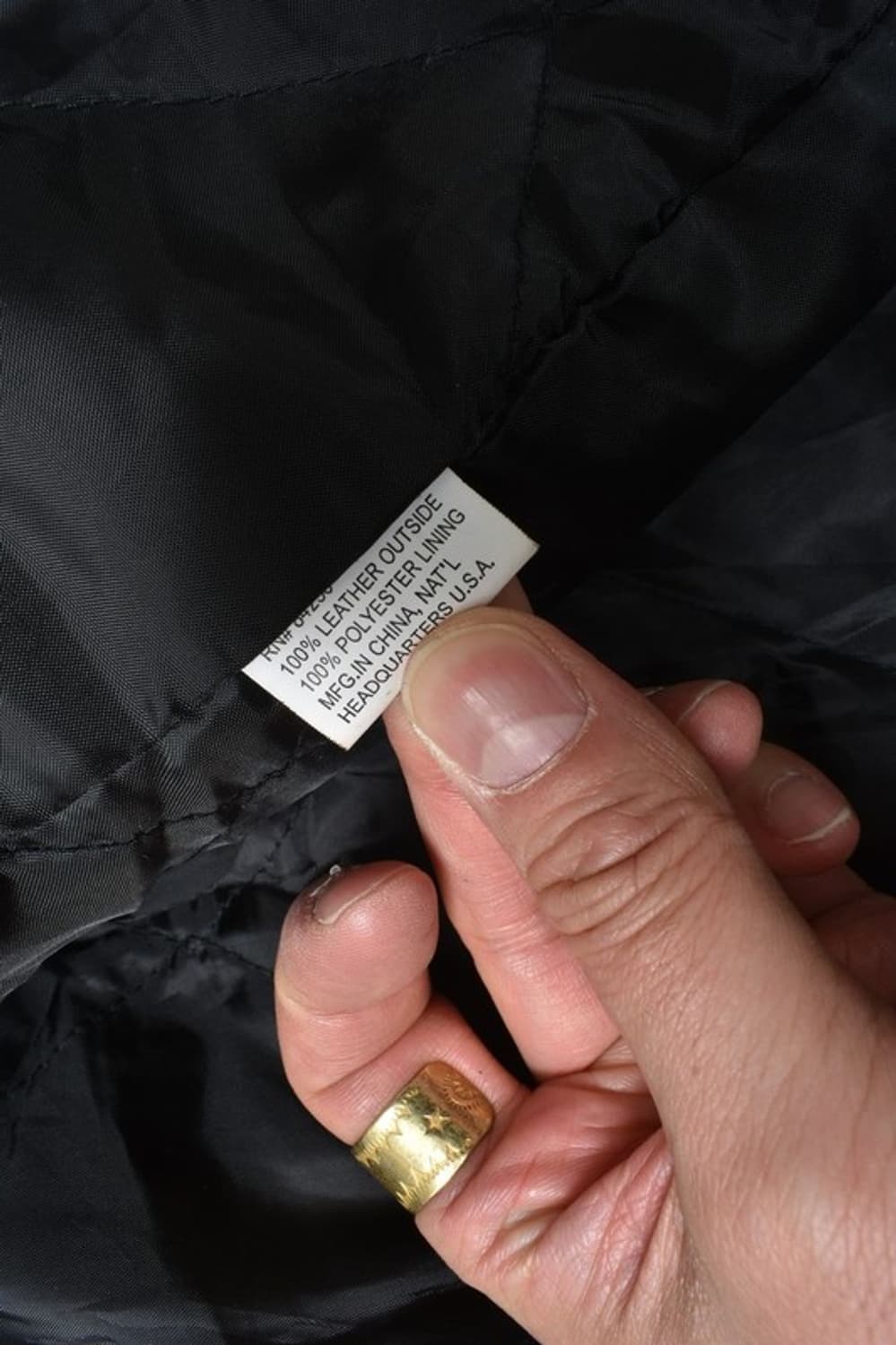 90S 버팔로 가죽 라이더 자켓 N1160 상품이미지9