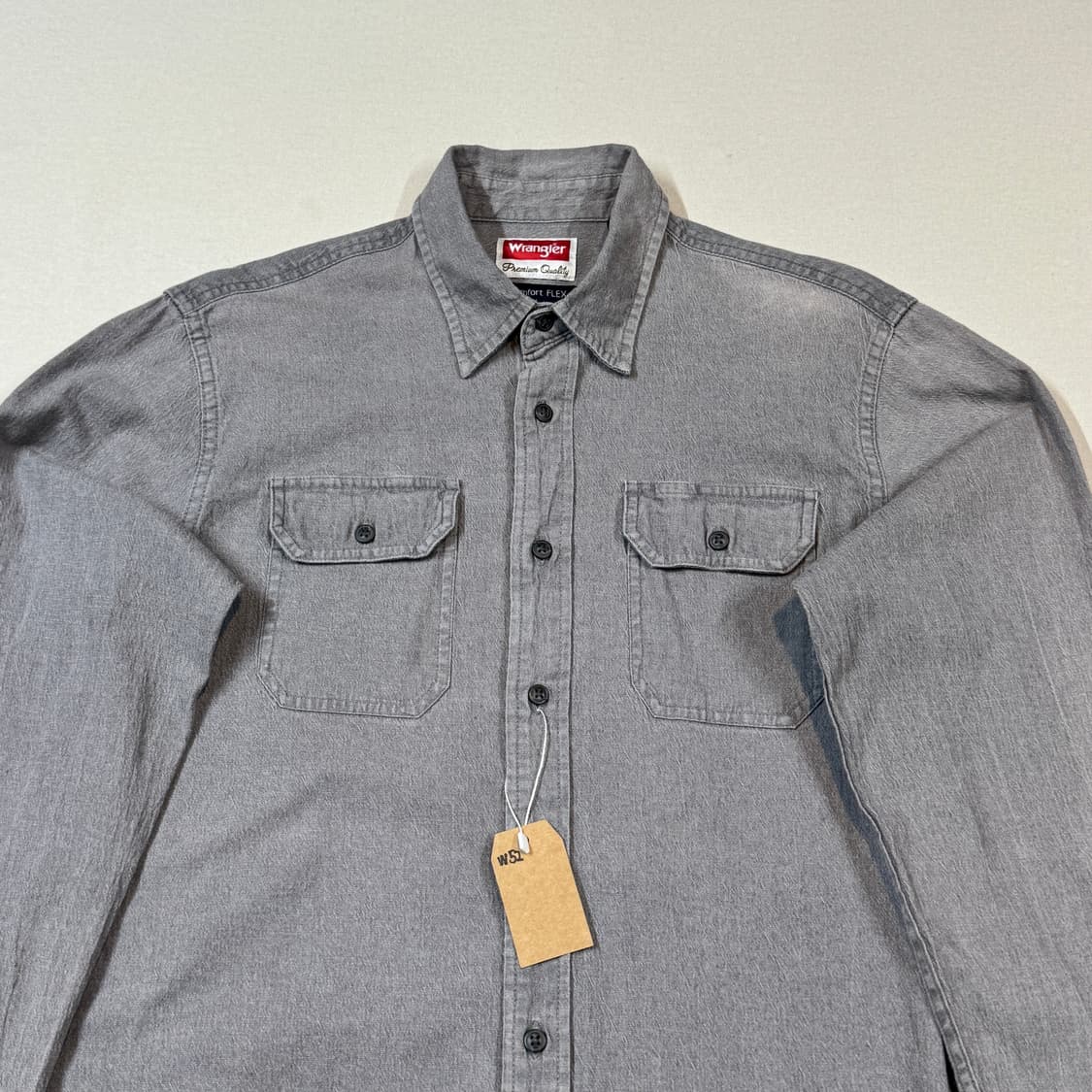 M) Wrangler 랭글러 투포켓 워크웨어 코튼 셔츠 W52 상품이미지3