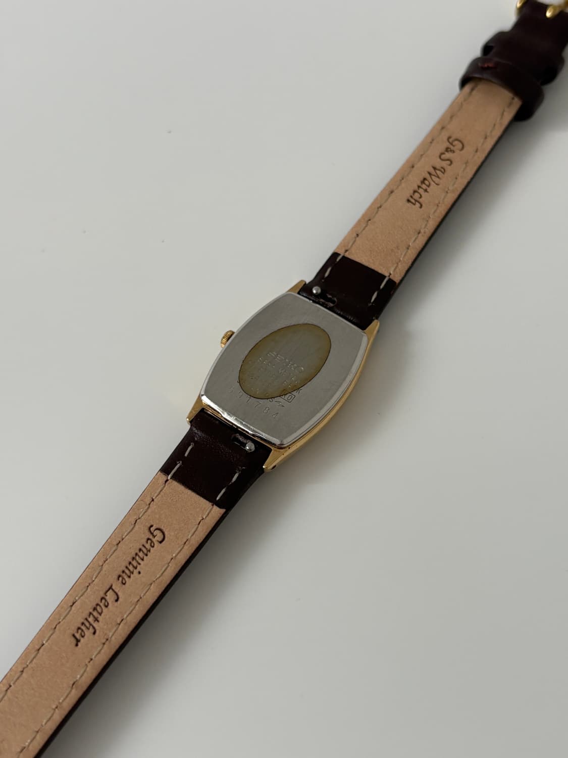 80s roman index gold tank ladies quartz 상품이미지7
