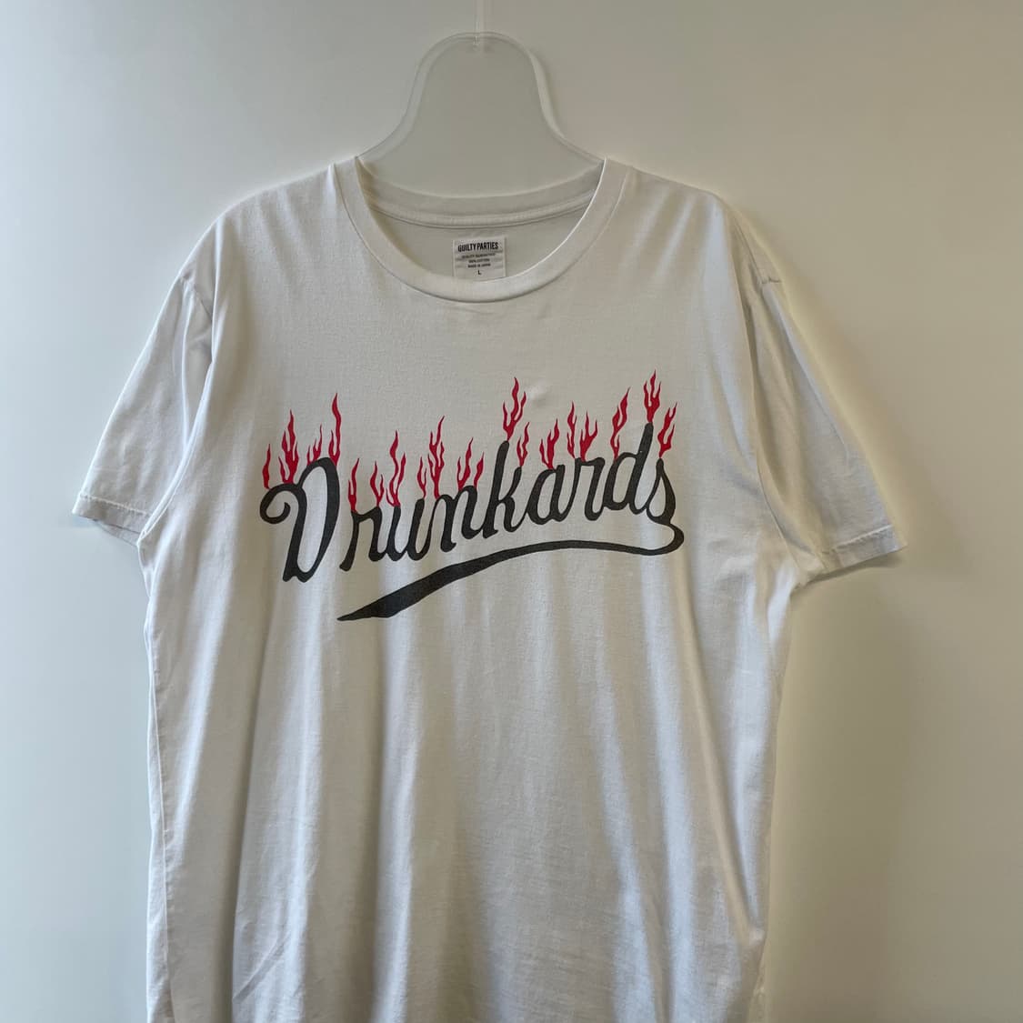 와코마리아 플레임 스펠아웃 반팔 티셔츠 상품이미지3