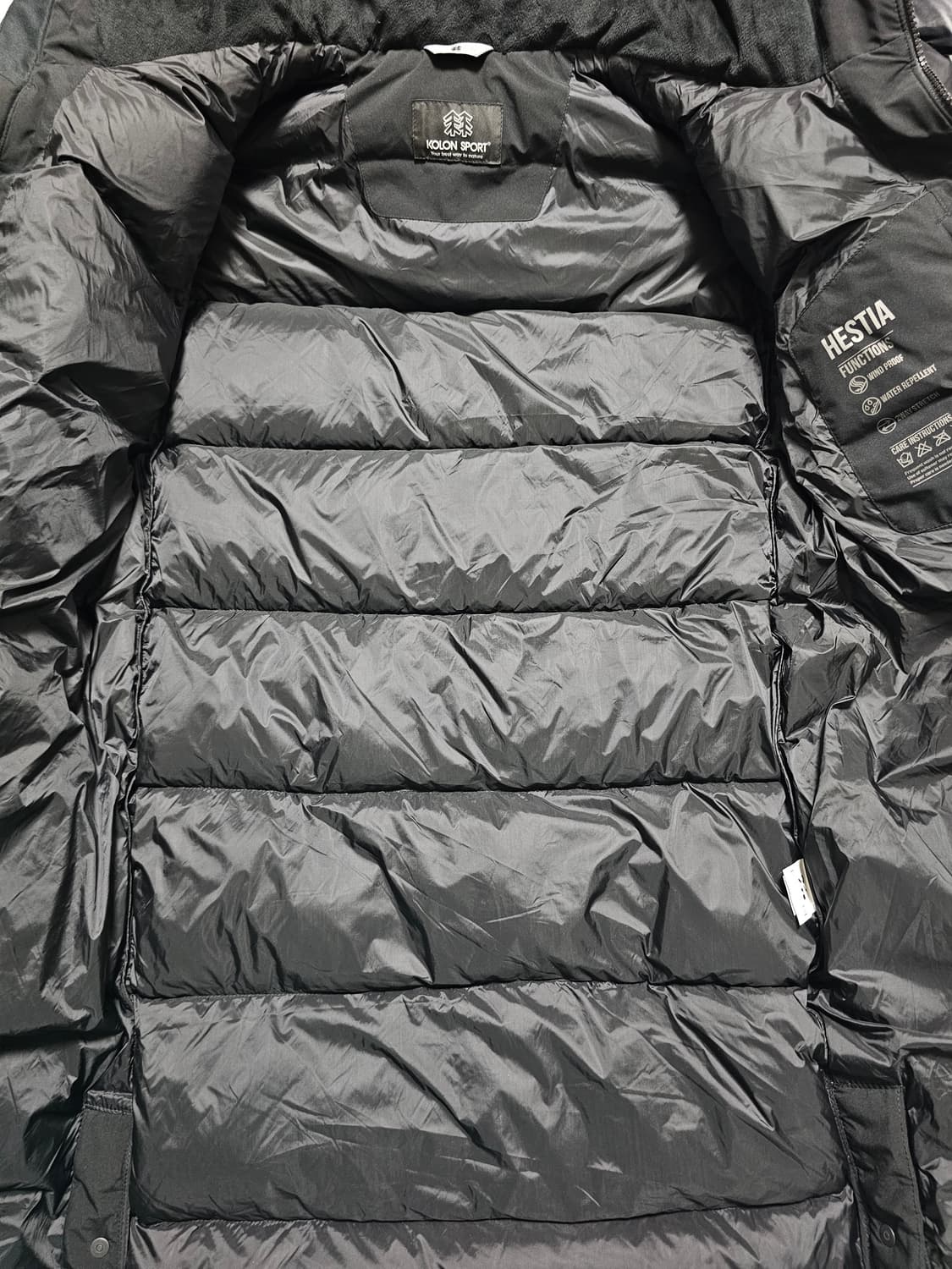 코오롱스포츠 헤스티아 구스다운 롱패딩 95(M) 상품이미지3