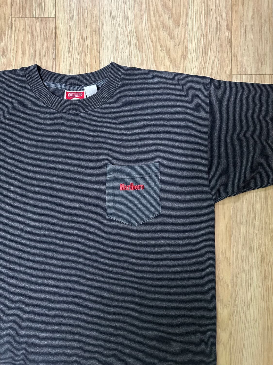 90s 빈티지 말보루 티셔츠 스트라이프 상품이미지6