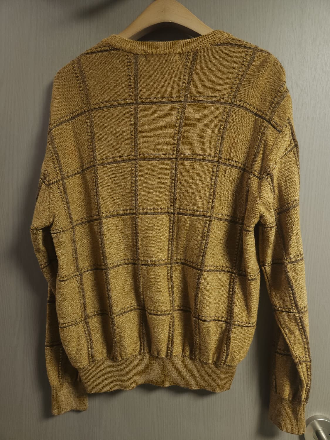 닥스 체크패턴 니트, L 상품이미지4