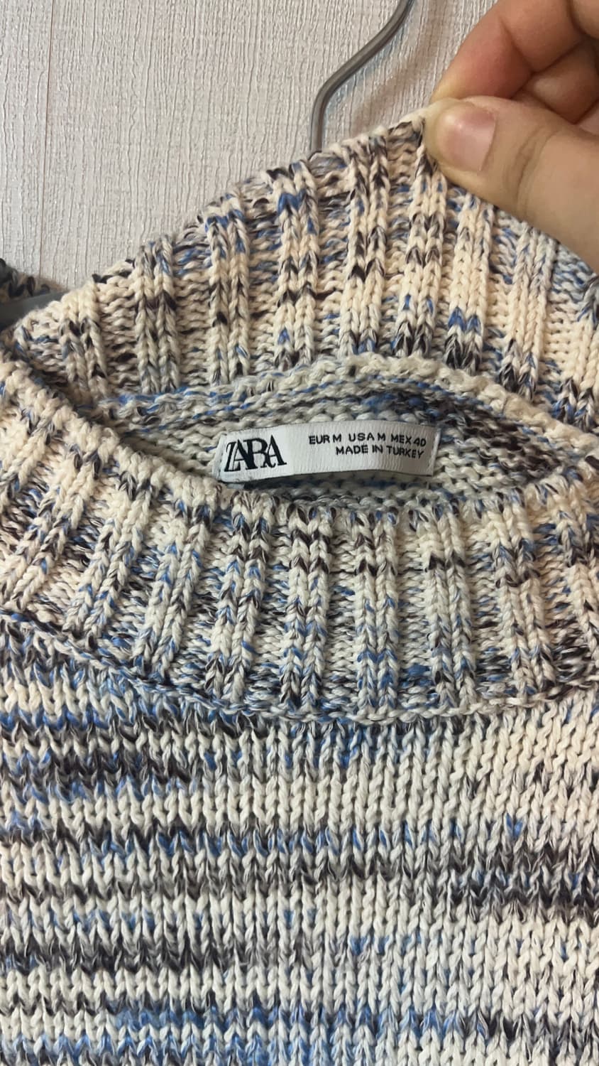 자라 믹스컬러 스웨터 니트  상품이미지2