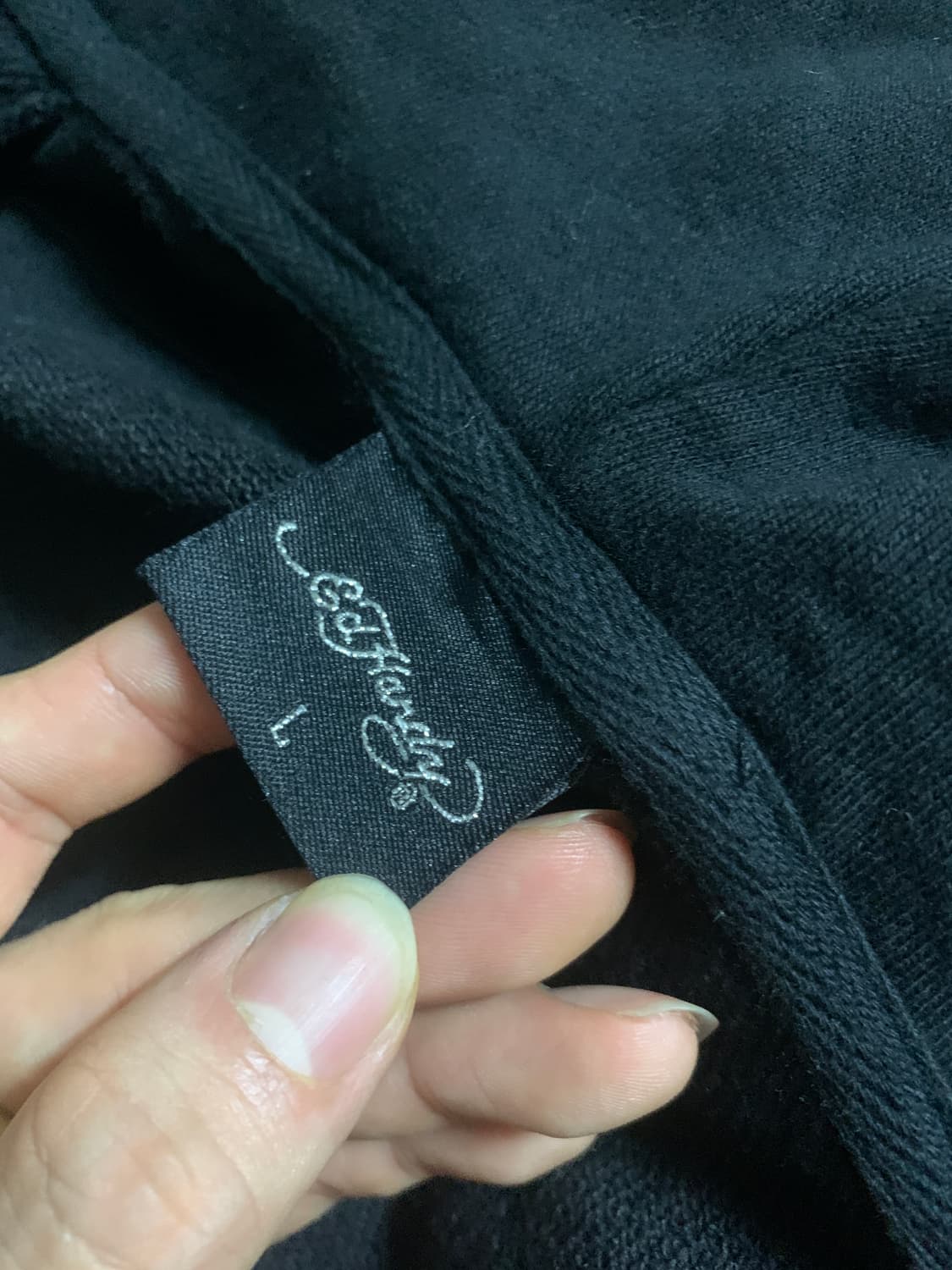 L-95)Ed hardy 에드하디 스컬프린팅 후드집업 상품이미지3