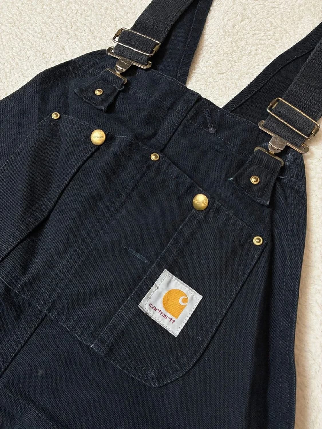 칼하트 OG 덕 BIB 오버롤 팬츠 PN7007 상품이미지3