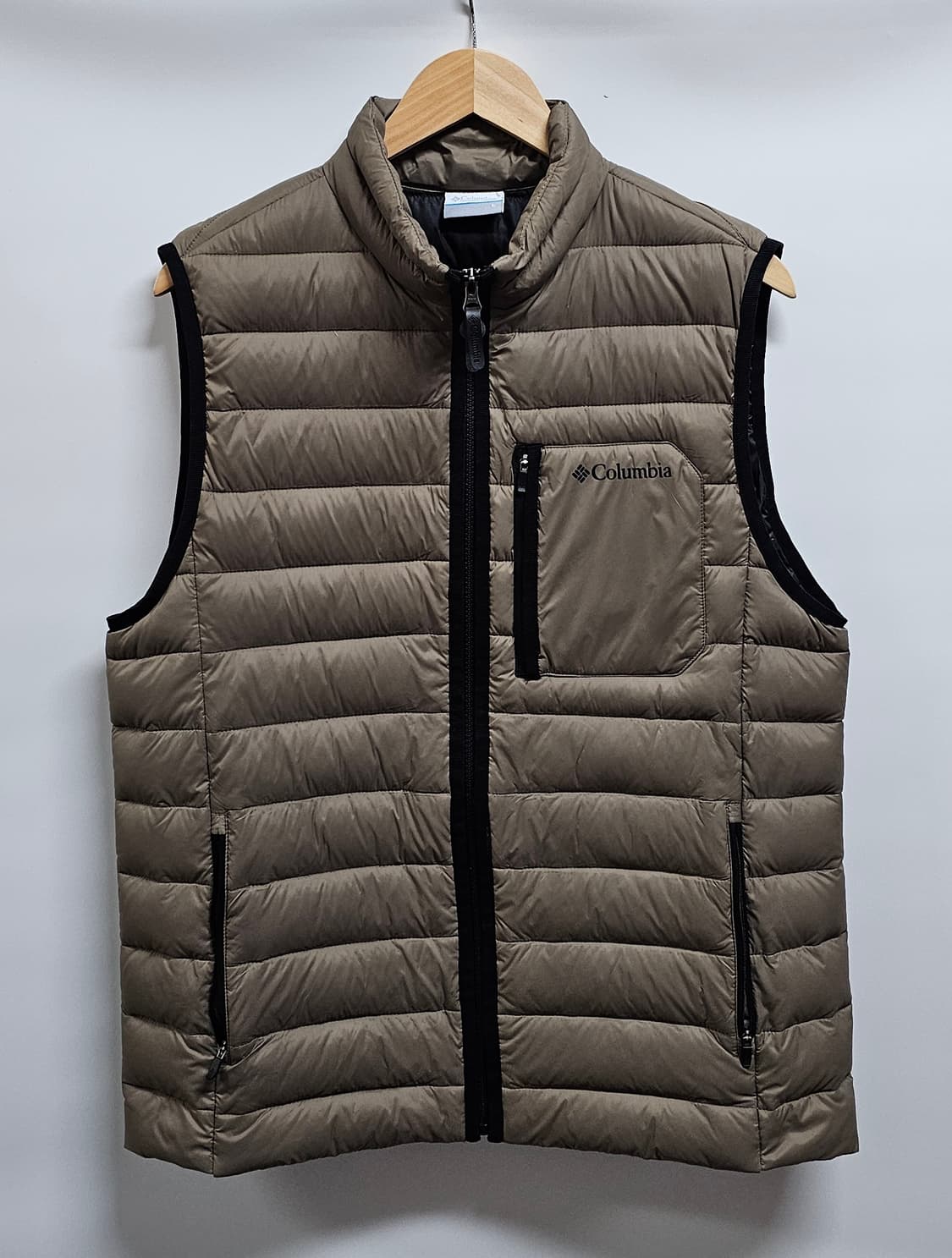 컬럼비아 덕다운 패딩조끼 L 상품이미지1