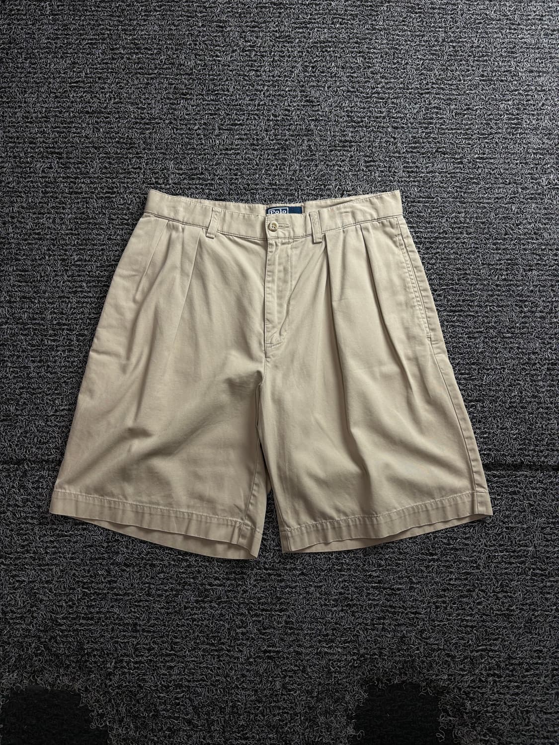 폴로 랄프로렌 아카이브 투턱 치노 하프 팬츠 3871 상품이미지2