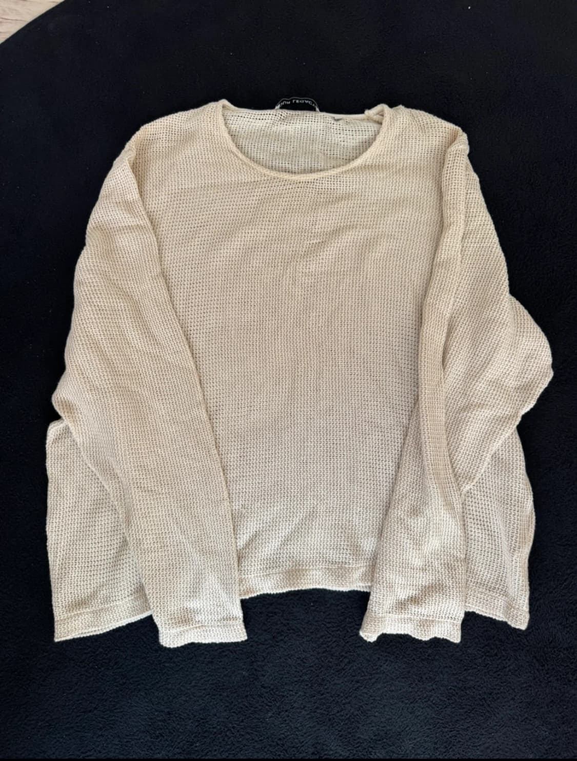 아워레가시 메시 니트 상품이미지1