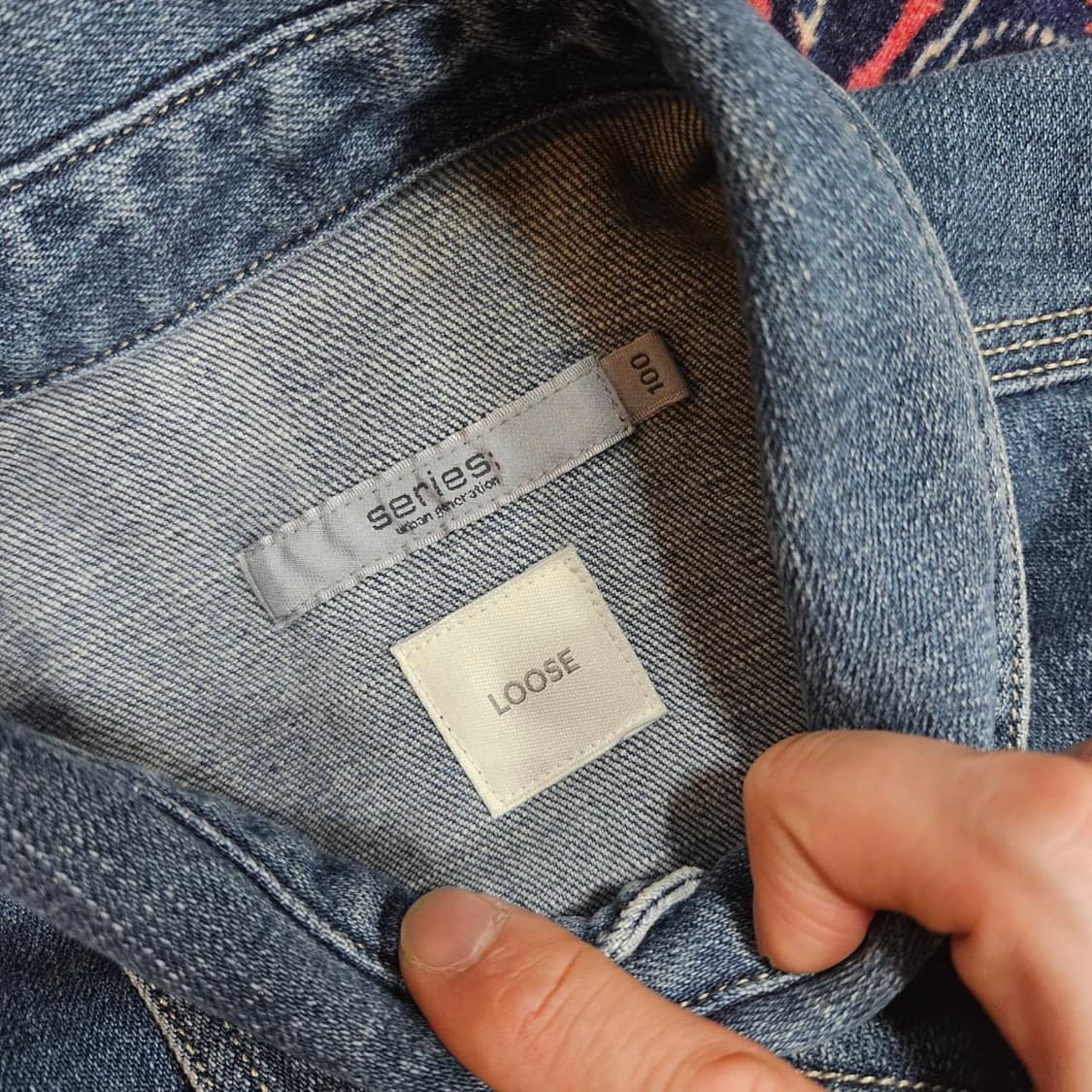 시리즈(Series) 21FW 심플링 워시드 루즈핏 데님 자켓
 상품이미지5