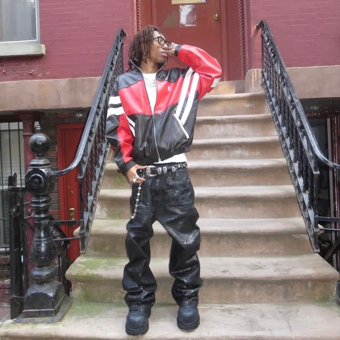 급처)릭오웬스 왁스 볼란 부츠컷 28 릴테카 상품이미지1