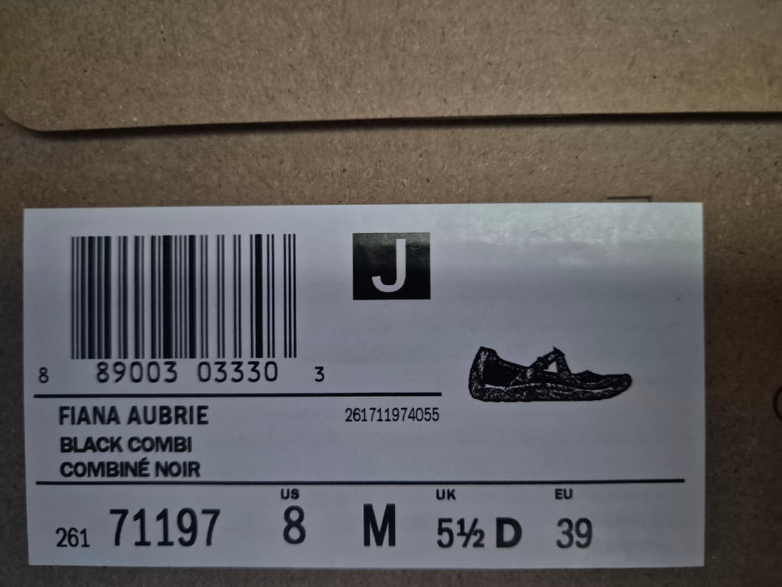 (새상품) 클락스 피아나 오브리 레더 메리 제인 슈즈 블랙 상품이미지9