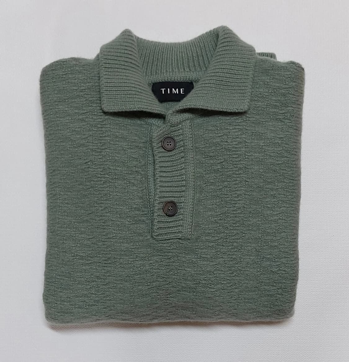 새상품) 한섬 타임 TIME 타임 옴므 남성 울 니트 스웨터 상품이미지1