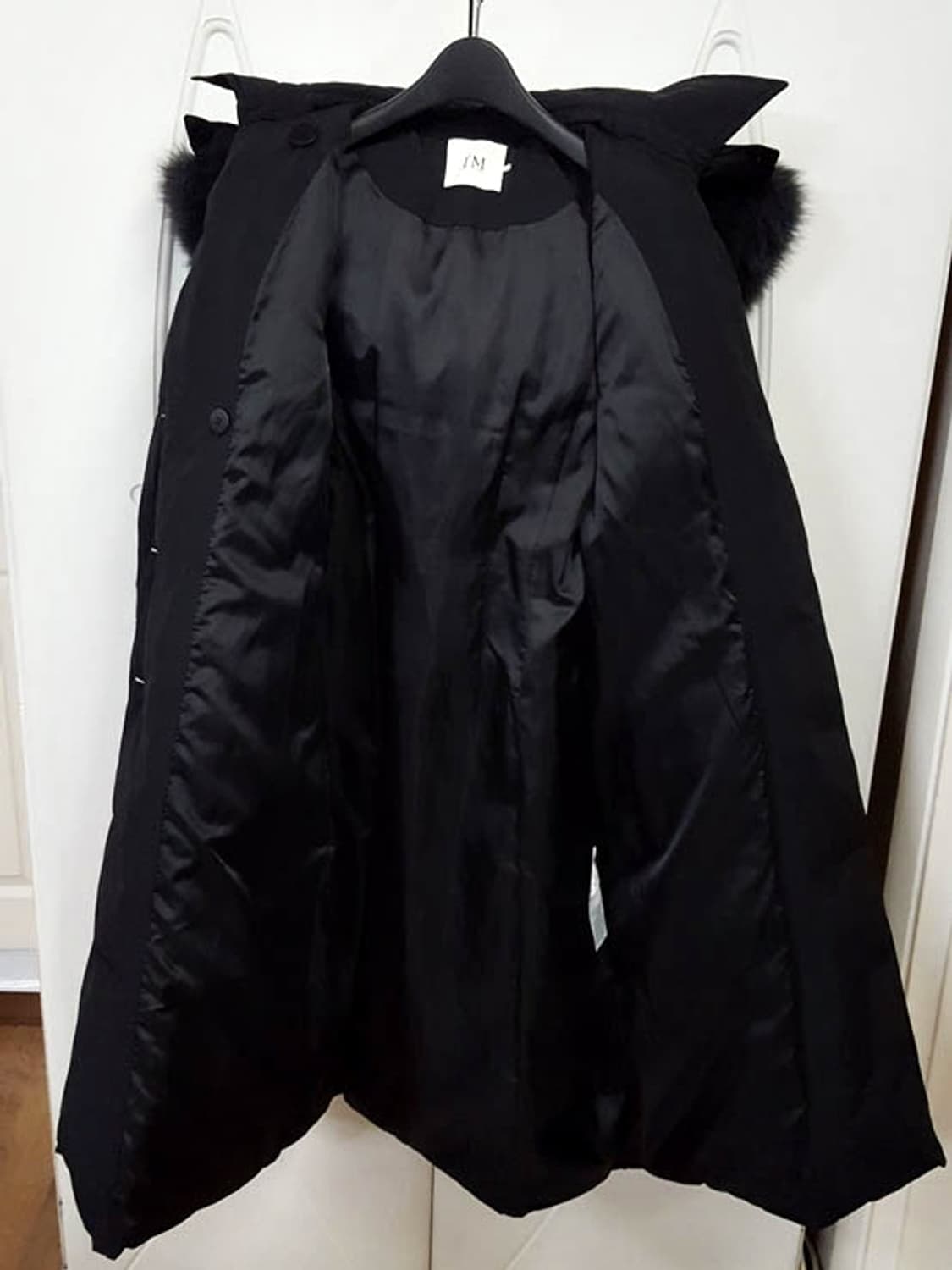 잇미샤 폭스퍼 트리밍 롱 구스다운 패딩 상품이미지7