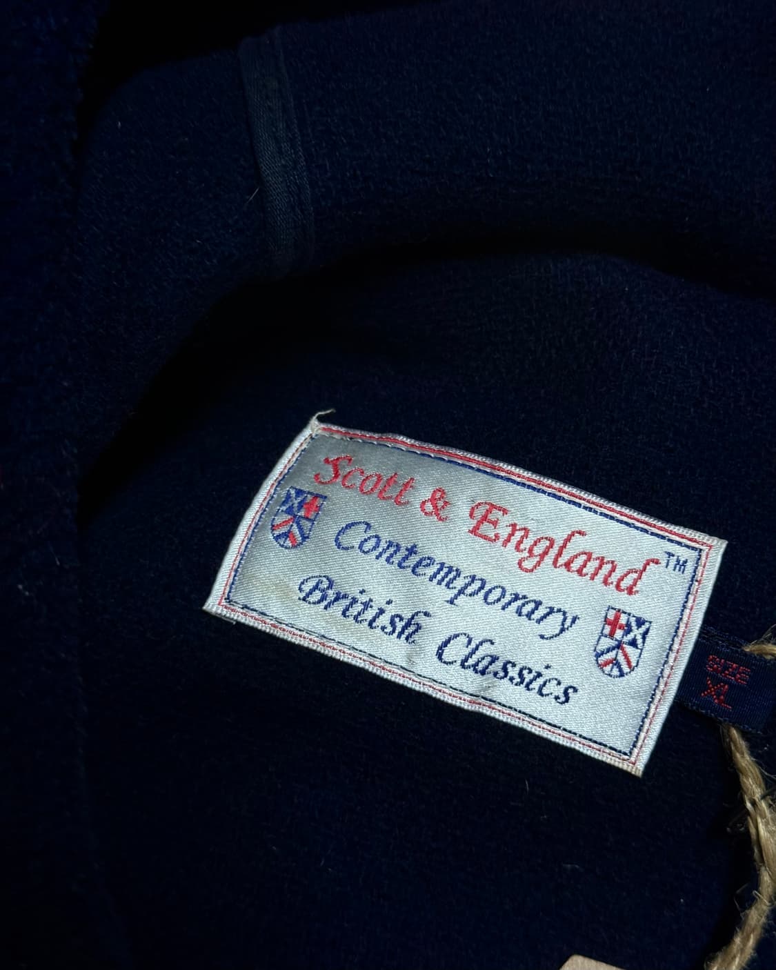 Scott & England 램스울 더플코트 XL 상품이미지5