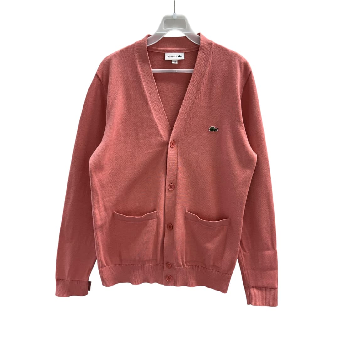 [M] 라코스테 핑크 가디건 상품이미지3