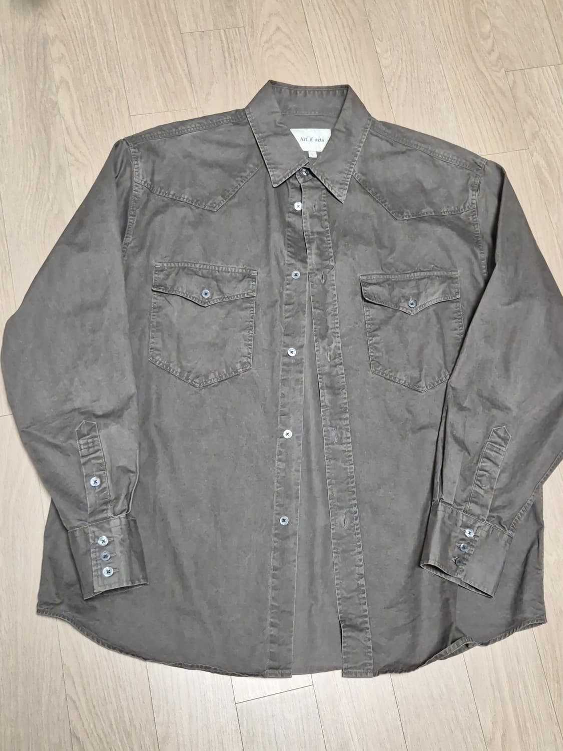 아트이프액츠 웨스턴 모스그레이 L 상품이미지2