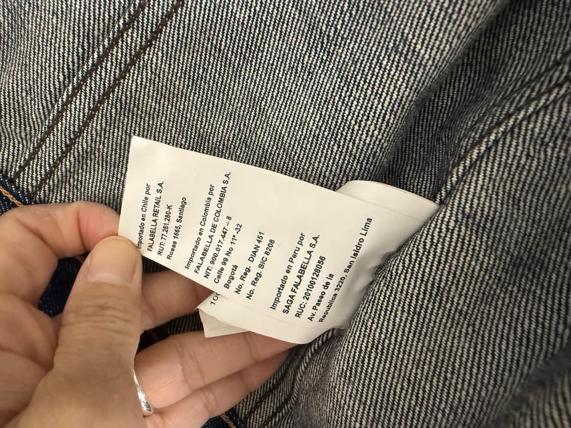 replay 리플레이 데님 청자켓 S 상품이미지9