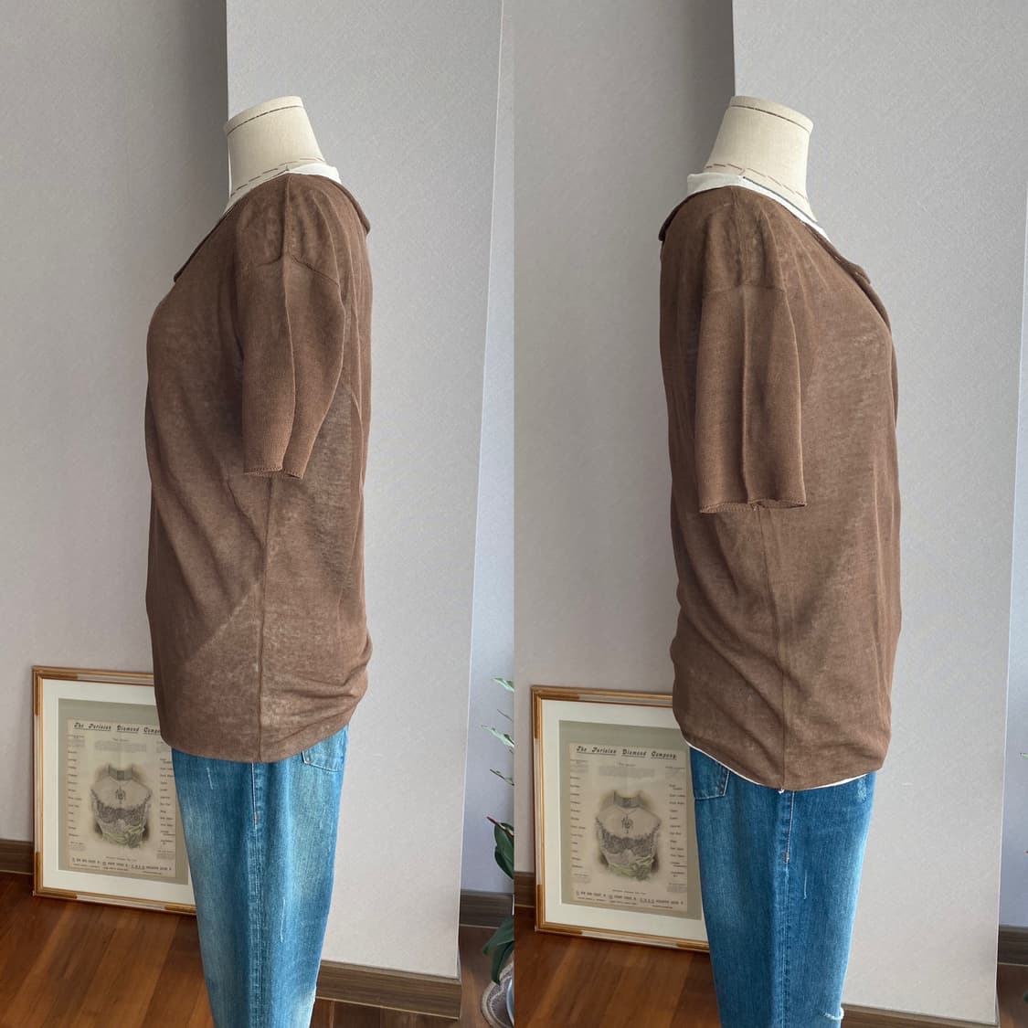 파비아나필립피 레이어드 스타일 니트(XS,미착용) 상품이미지4