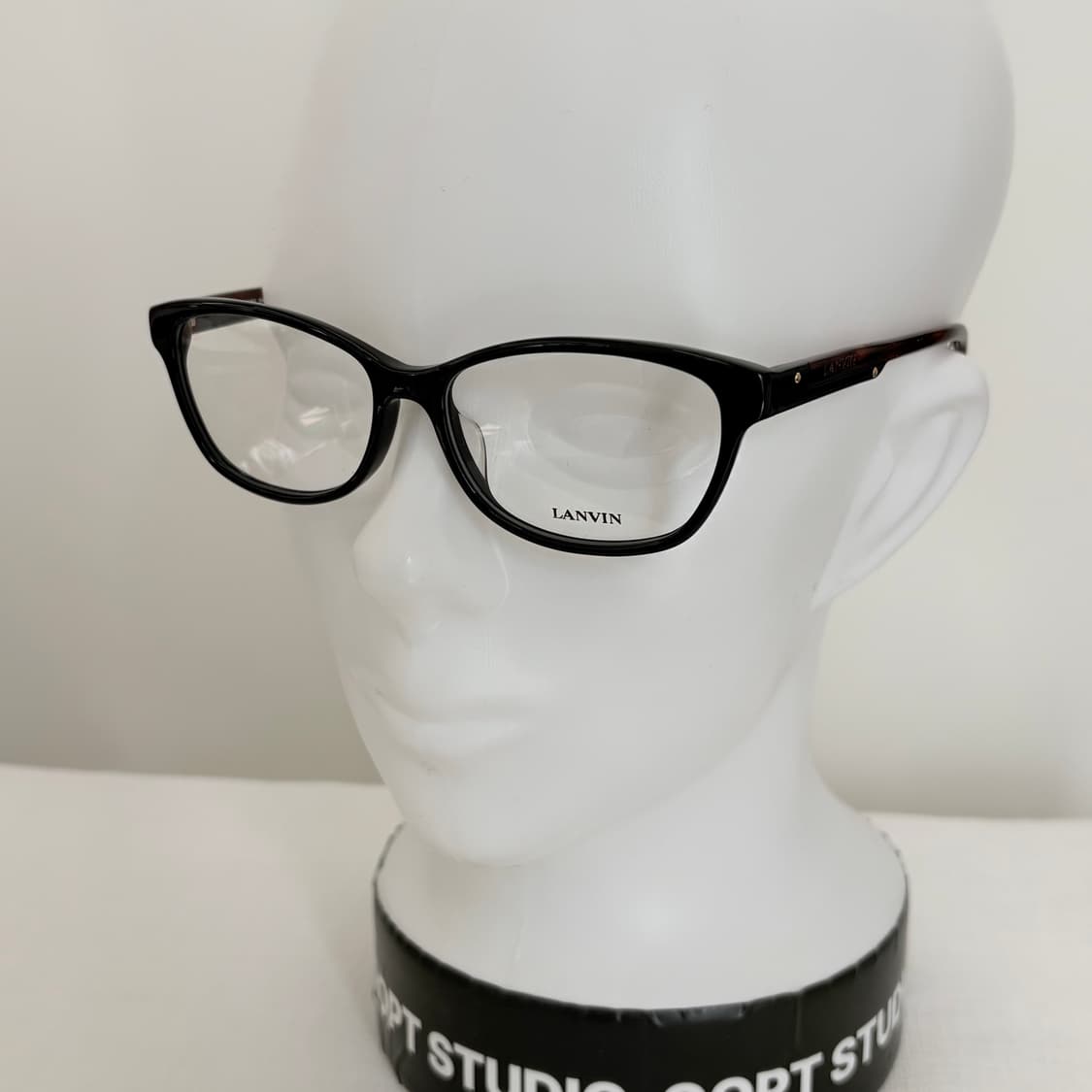 LANVIN 랑방 블랙 뿔테 빈티지안경 상품이미지6