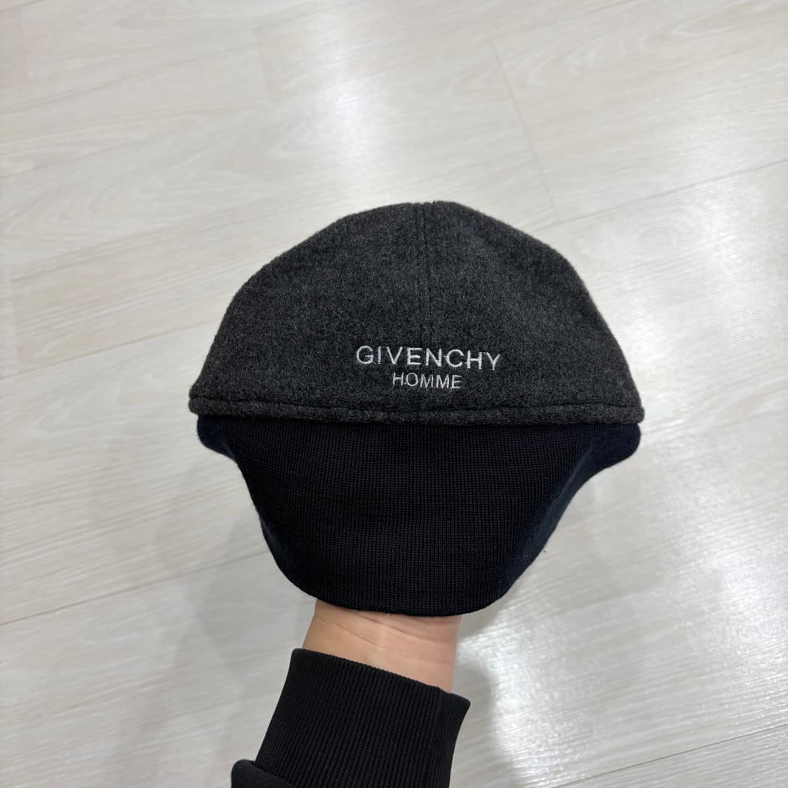 90s 지방시 옴므 아카이브 이어플랩 울 캡 모자 상품이미지6