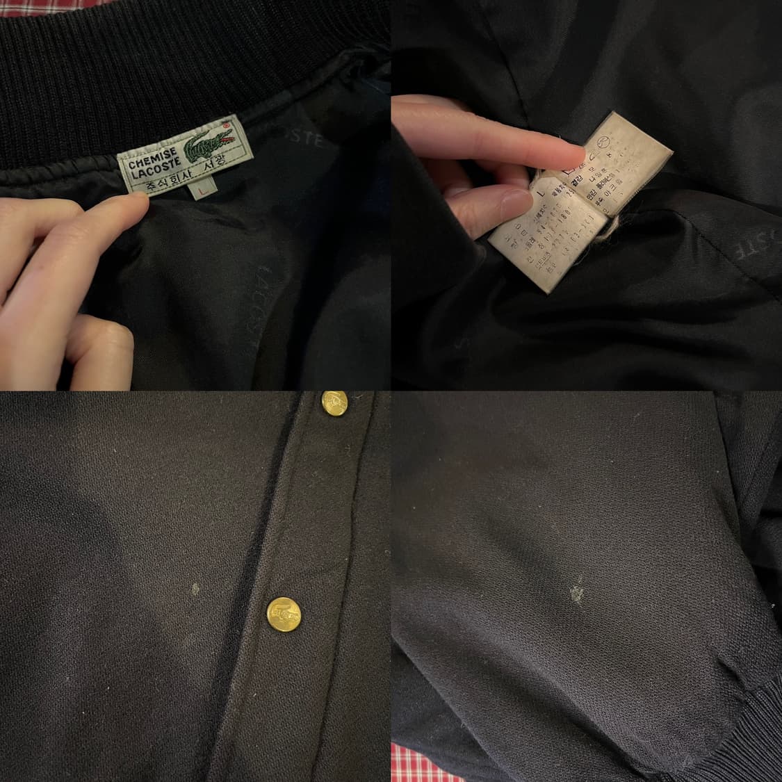 라코스테 모직 블루종 자켓 상품이미지8