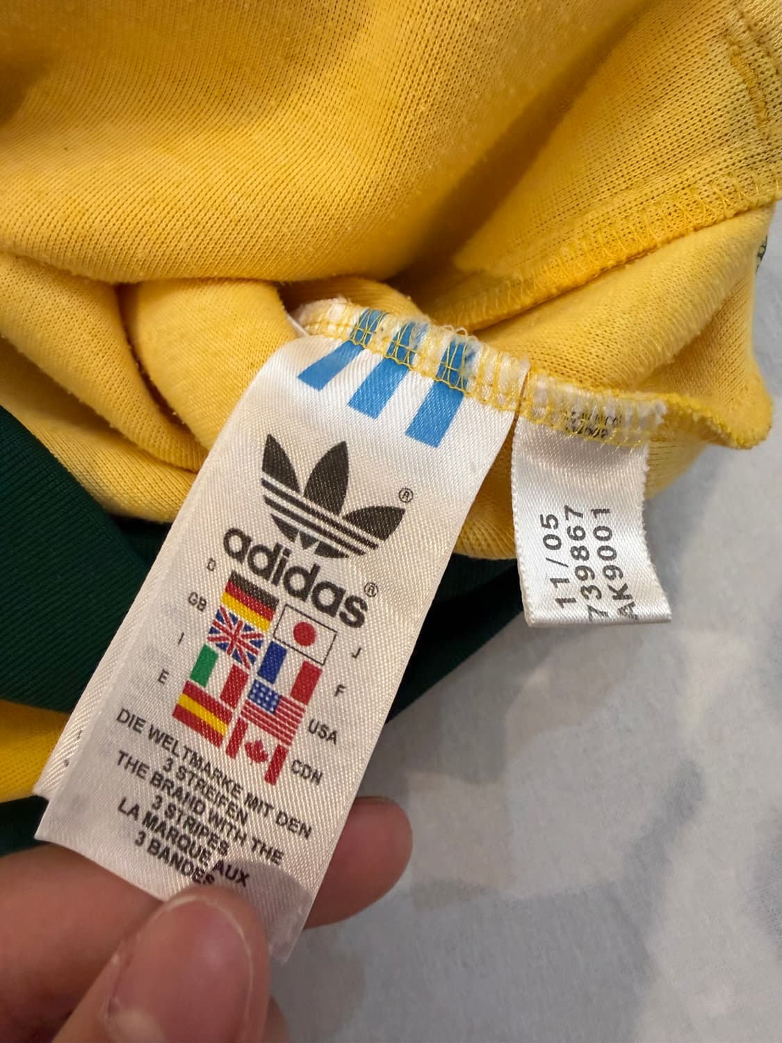 00s 아디다스 핀터깔 브라질 월드컵 한정 져지 상품이미지7