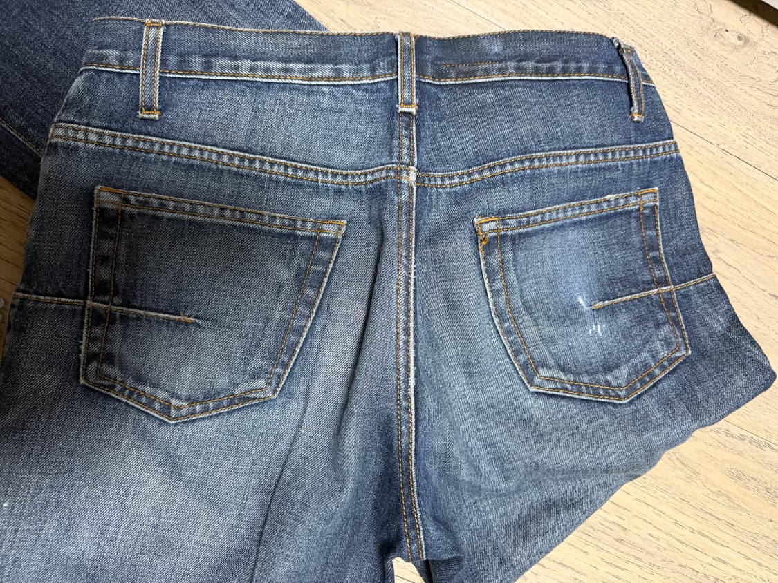 Dior Homme 07AW Indigo Raw Denim 수선품 28 상품이미지4