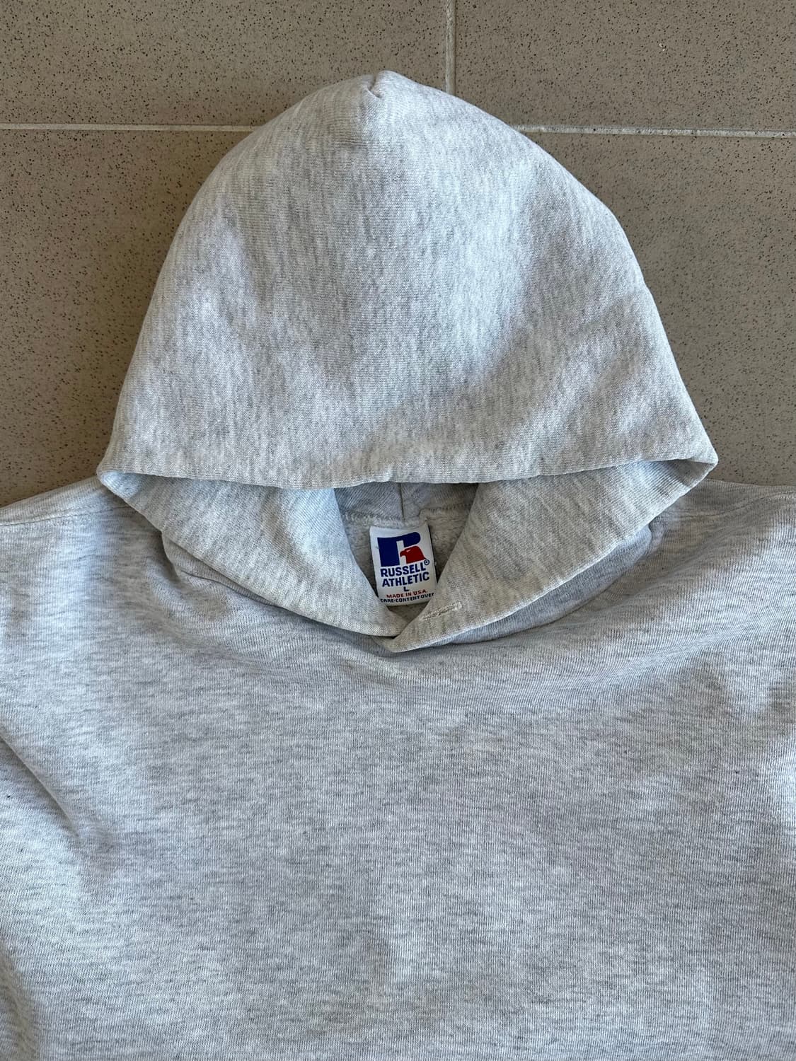 90s 빈티지 러셀 후드 밝은그레이 L USA 상품이미지6