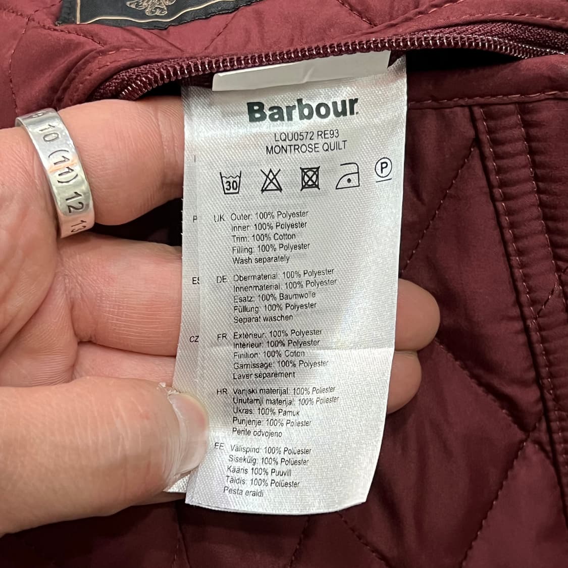  바버 클래식 퀼티드 자켓 y14526 상품이미지7