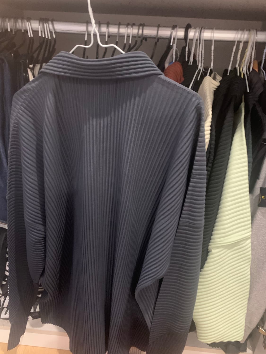 옴므플리세 코치자켓 차콜 3 상품이미지3