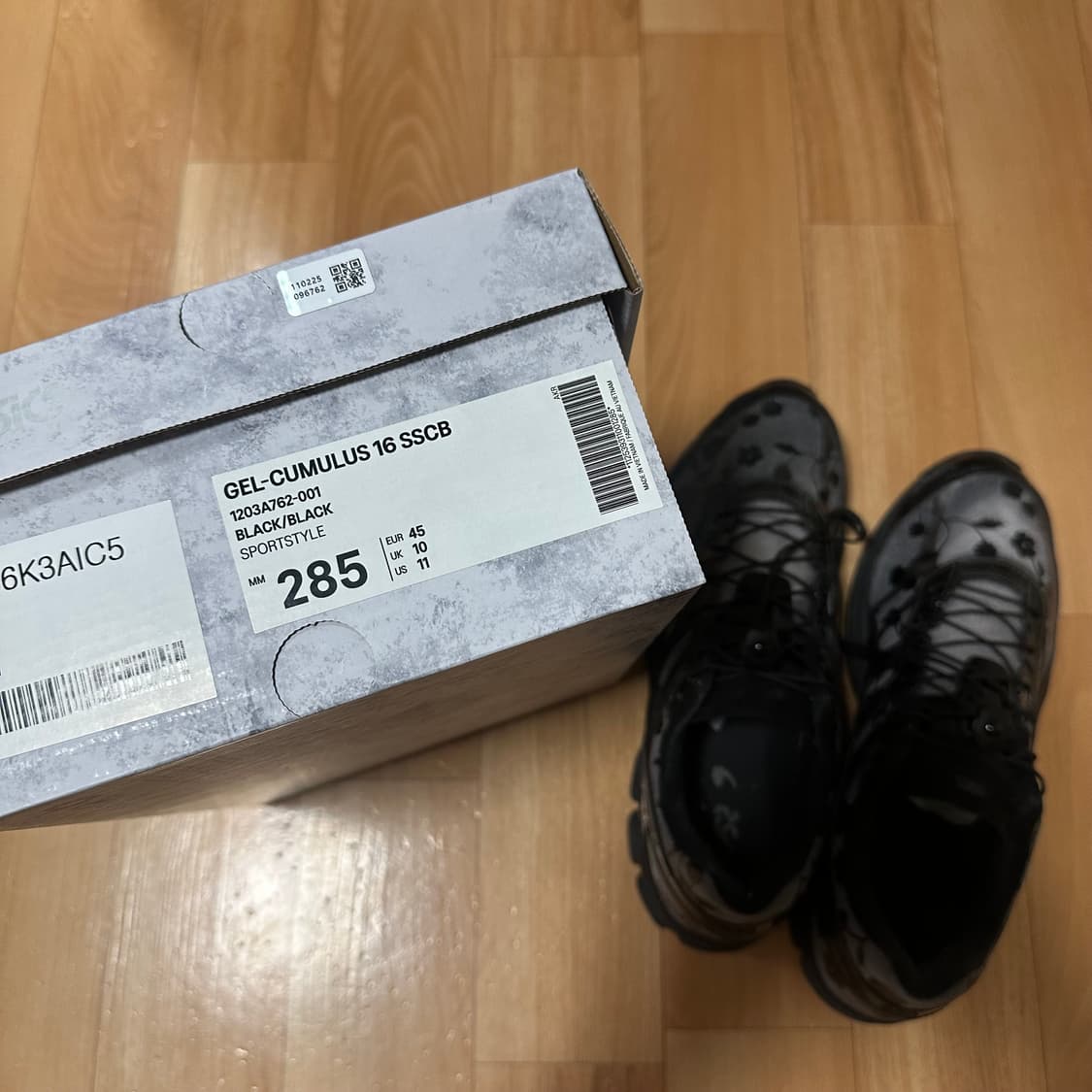 아식스 x 세실리에 반센 젤 큐물러스 16 블랙 285 상품이미지8
