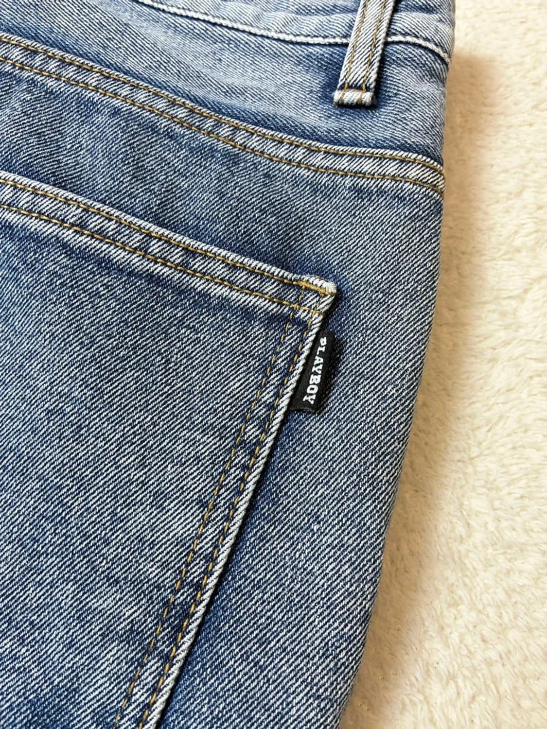 위켄더스 x 플레이보이 24ss 커버 데님 팬츠 PN7006 상품이미지8