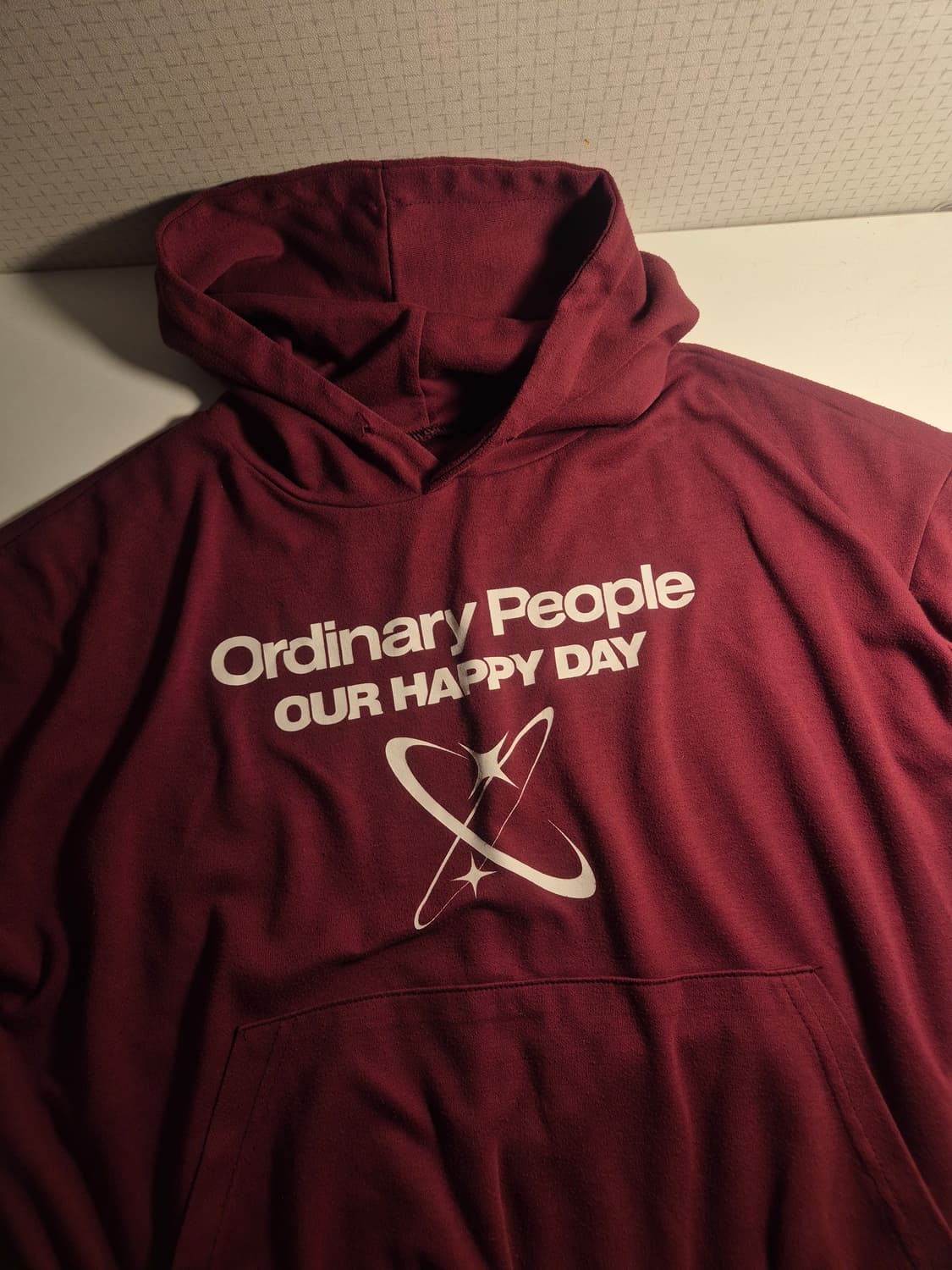 버건디 후드티 상품이미지3