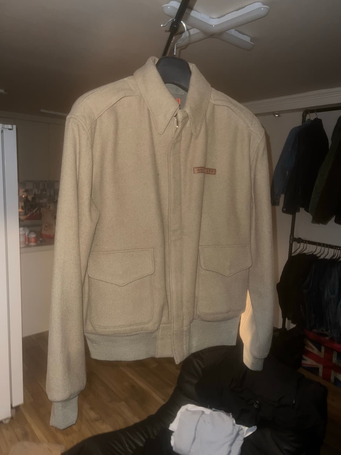 아비렉스 울 자켓 (m) 상품이미지1