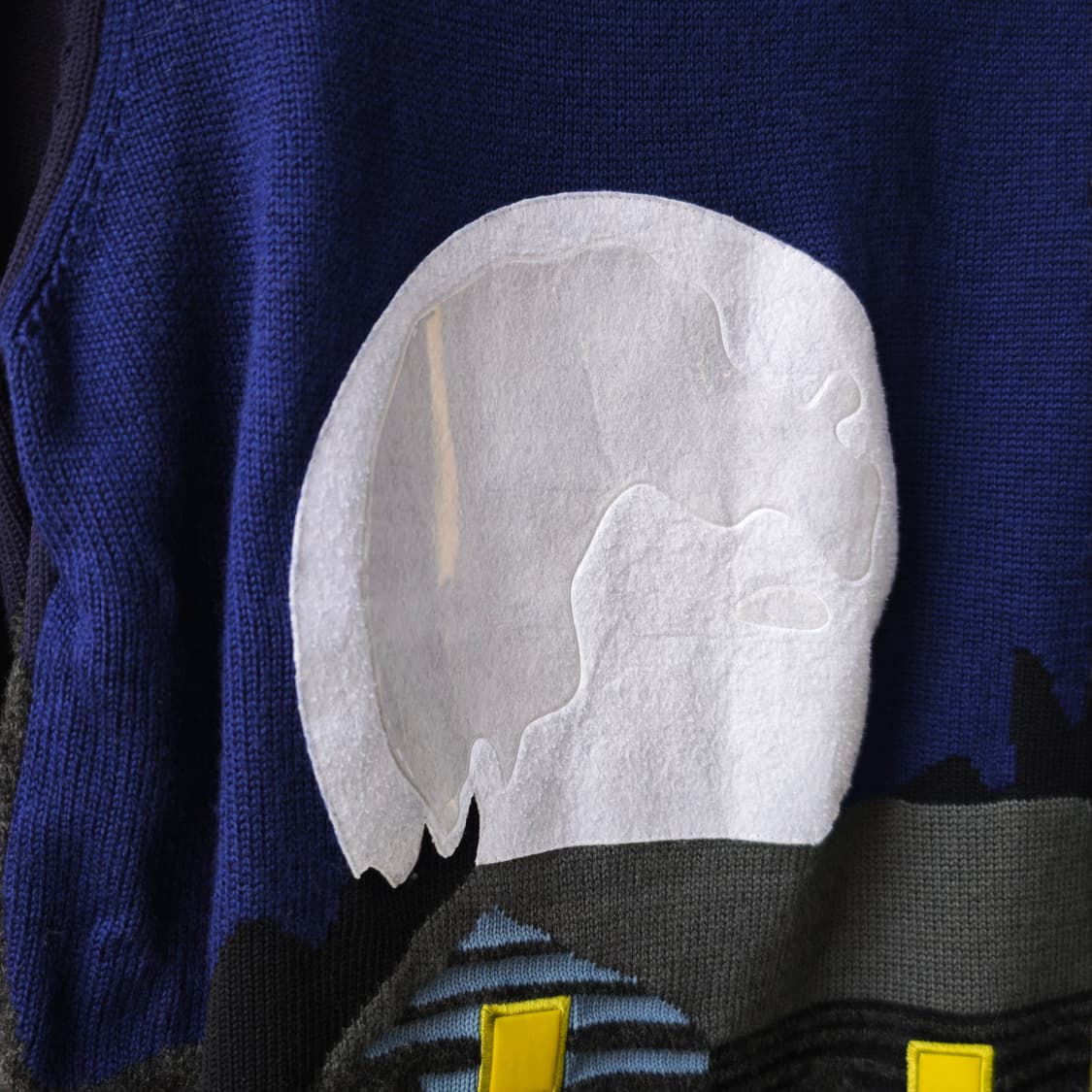 겐조 Moon House 울혼방 니트 M 상품이미지6