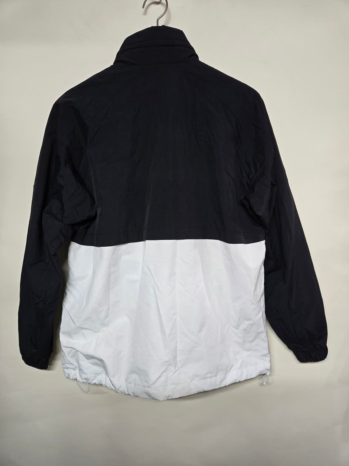 미즈노 블랙/화이트 아노락 바람막이 S 상품이미지2