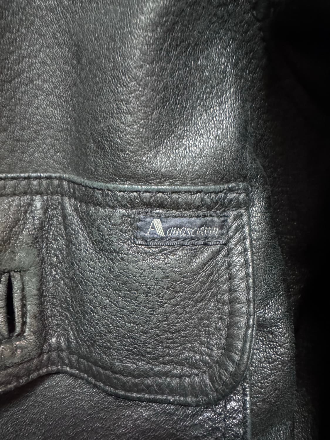 Aquascutum 레더 자켓 상품이미지3