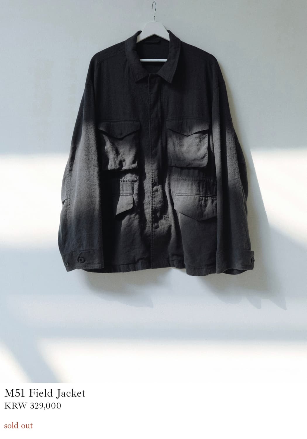 [3] 스틸네스 m51 bdu 필드 자켓 셔츠 블랙 상품이미지2